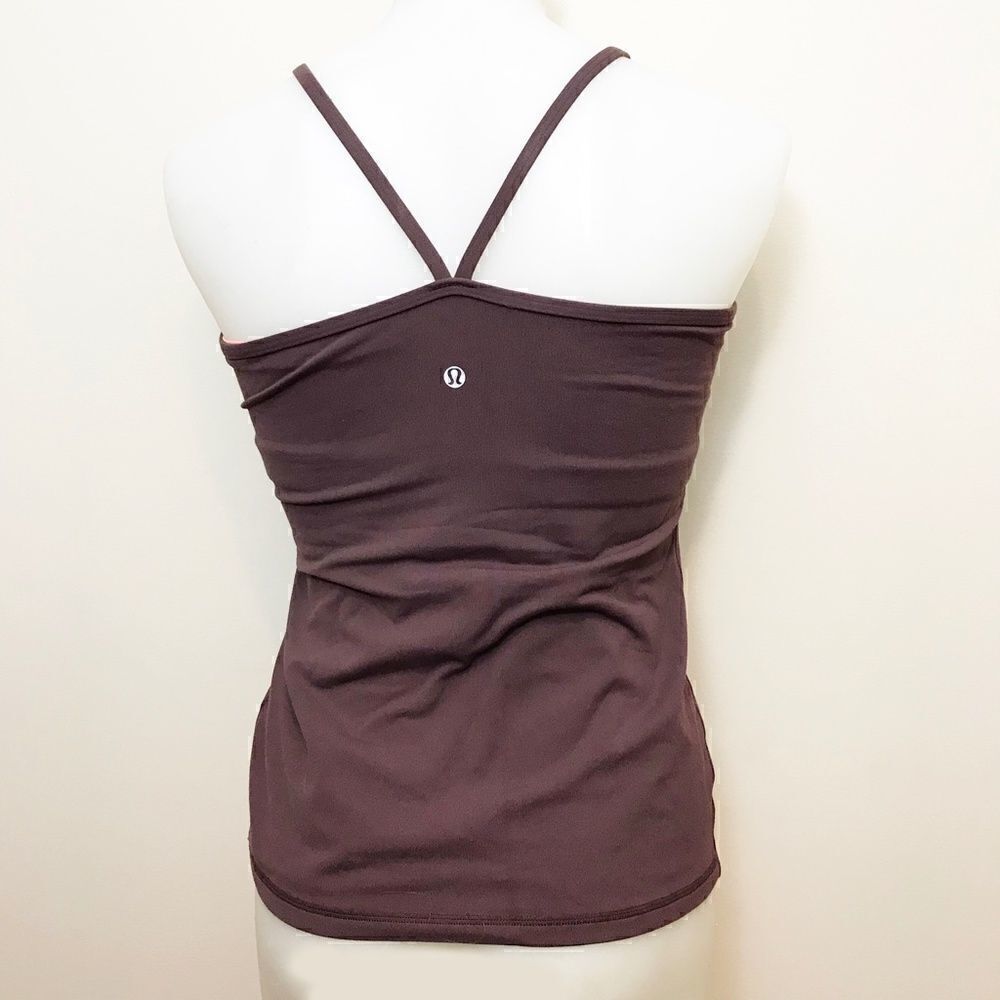 LULU LEMON Cami Tank Top With Built In Bra - Picture 4 of 9